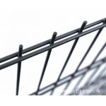 2D plotové panely DOUBLE Ø 6/5/6 Zn+PVC - antracit